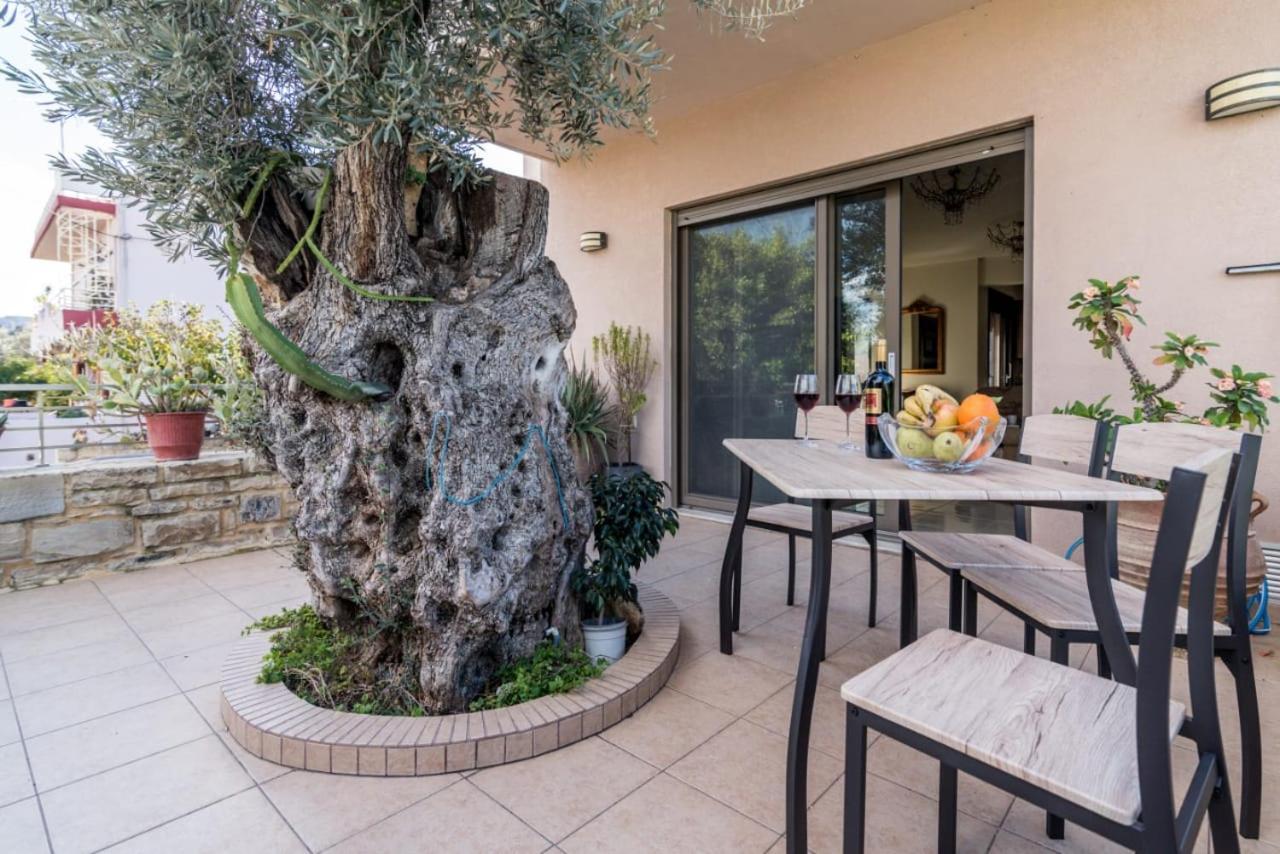 Villa Olive Tree Pitsídia Exterior foto
