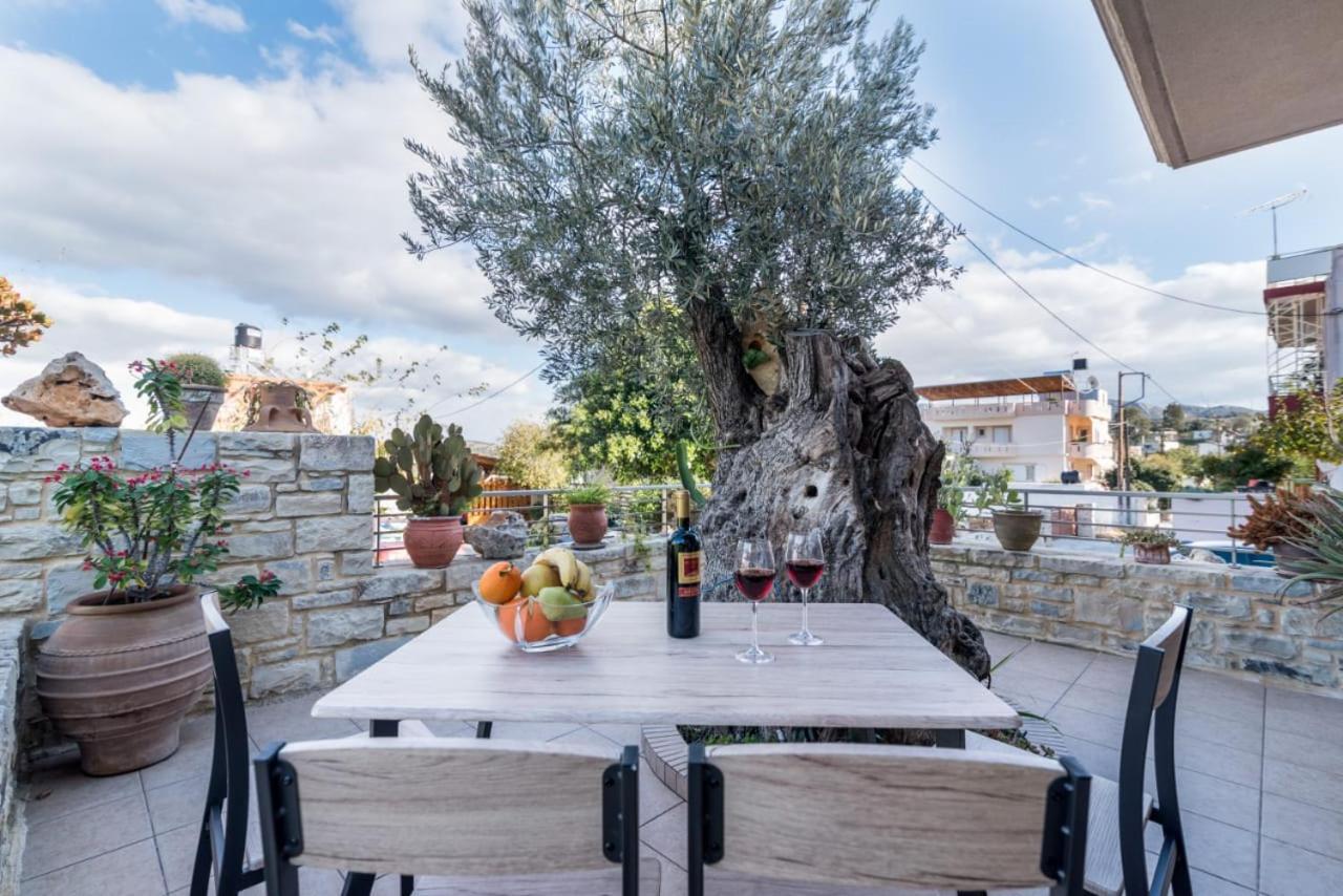 Villa Olive Tree Pitsídia Exterior foto